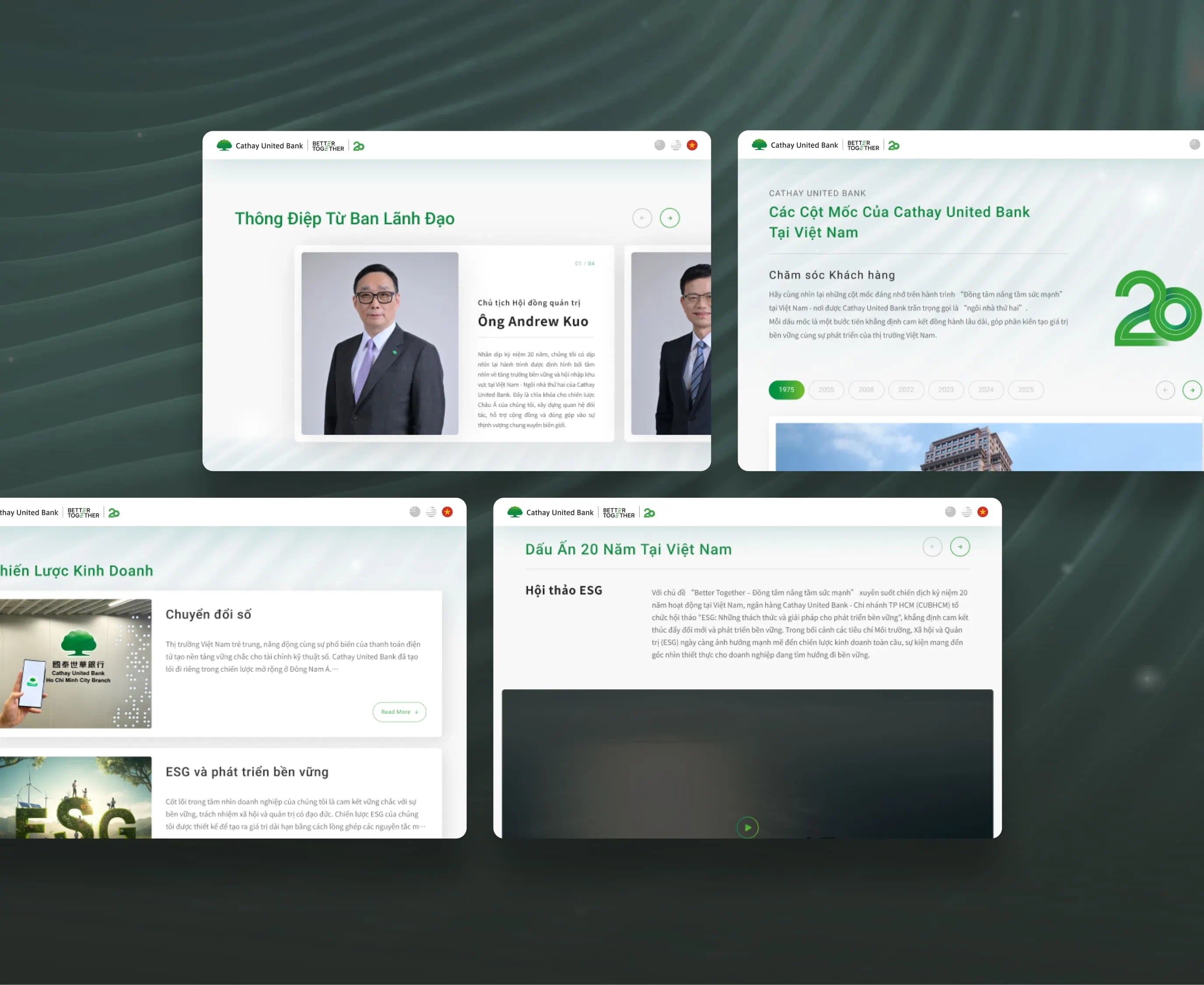 國泰世華 越南 20 週年 視覺統籌 - gtd. 好事互動