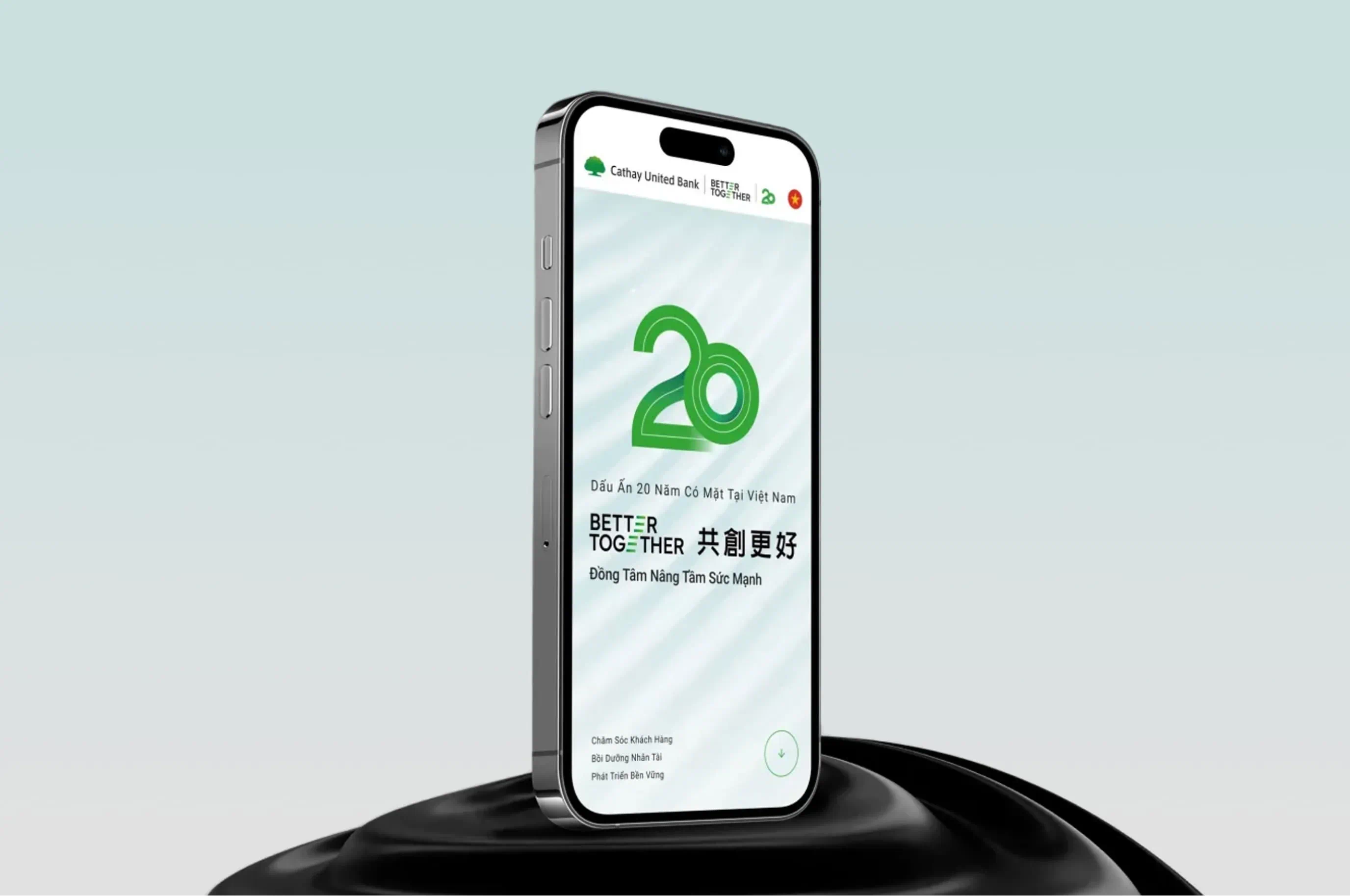 國泰世華 越南 20 週年 視覺統籌設計圖